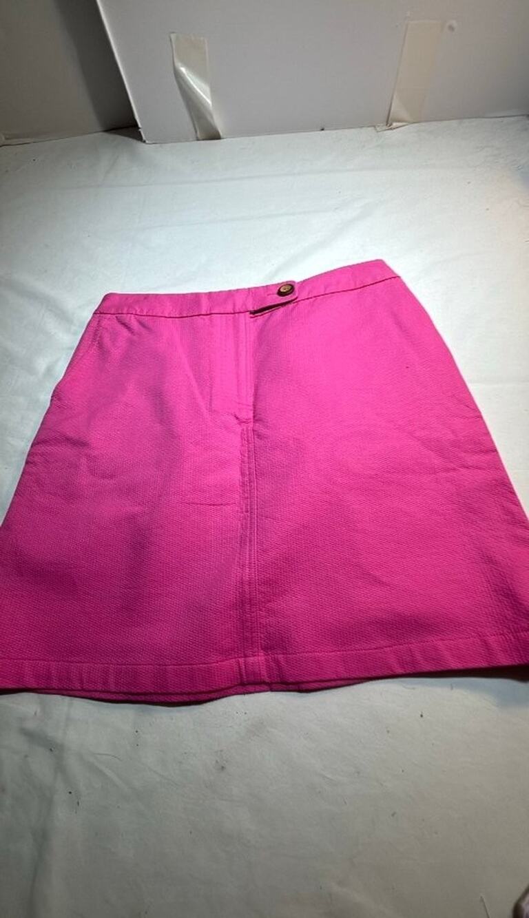 Vanessa Virginia Pink Textured Skirt Sz 8
